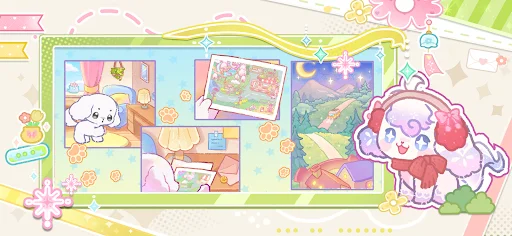 Gameplay screenshot 1 from My Dog Town: Animal Sim Games - Role Playing game