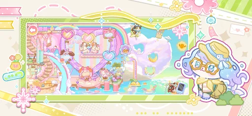 Gameplay screenshot 2 from My Dog Town: Animal Sim Games - Role Playing game